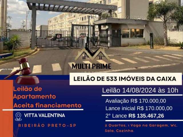 Apartamento para Venda em Ribeirão Preto, Valentina Figueiredo, 2 dormitórios, 1 banheiro, 1 vaga