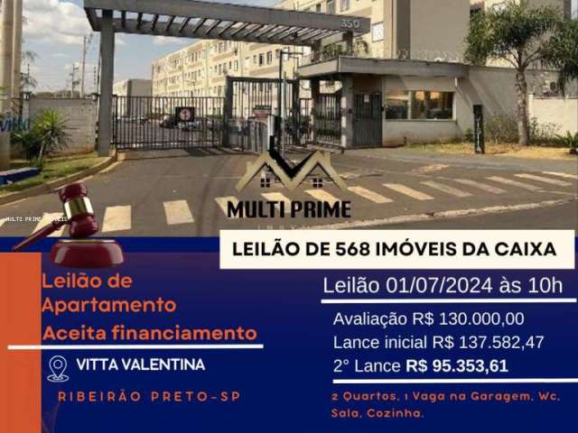 Apartamento para Venda em Ribeirão Preto, Valentina Figueiredo, 2 dormitórios, 1 banheiro, 1 vaga