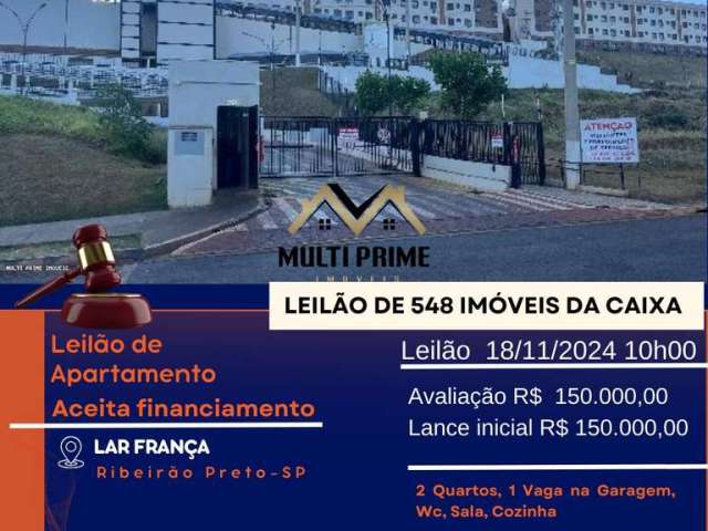 Apartamento para Venda em Ribeirão Preto, Bonfim Paulista, 2 dormitórios, 1 banheiro, 1 vaga