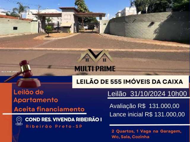 Apartamento para Venda em Ribeirão Preto, Ipiranga, 2 dormitórios, 1 banheiro, 1 vaga