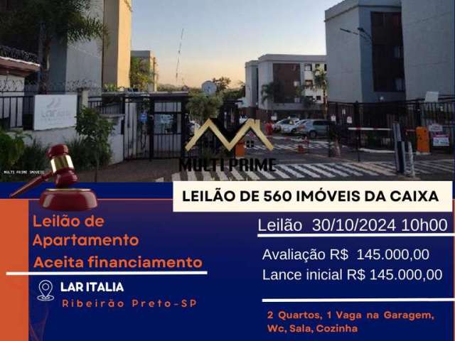 Apartamento para Venda em Ribeirão Preto, Recanto das Palmeiras, 2 dormitórios, 1 banheiro, 1 vaga