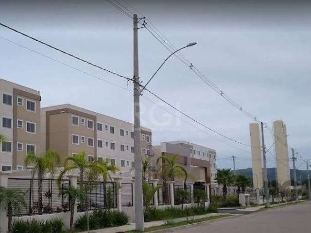 Apartamento no Condomínio Porto dos Canários, na Restinga, de 2 dormitórios, living para 2 ambientes, cozinha e banheiro social. Condomínio com portaria 24 hrs, salão de festas, quiosque com churrasqu