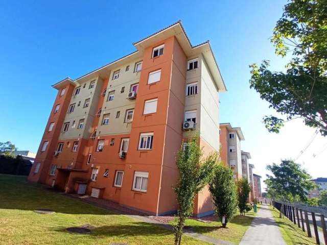 Lindo Apartamento no Bairro Restinga, em perfeito estado de conservação e de muito bom gosto, 2º andar, com dois dormitórios, cozinha, living dois ambientes, banheiro, ótimo acabamento, uma vaga de ga