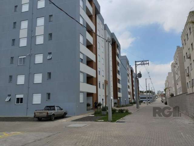 Apartamento novo, recém entregue, localizado na Avenida Nazário, bairro Olaria em Canoas. Conta com 2 quartos, banheiro, cozinha, sacada com churrasqueira, espera para split, vaga de garagem. Condomín