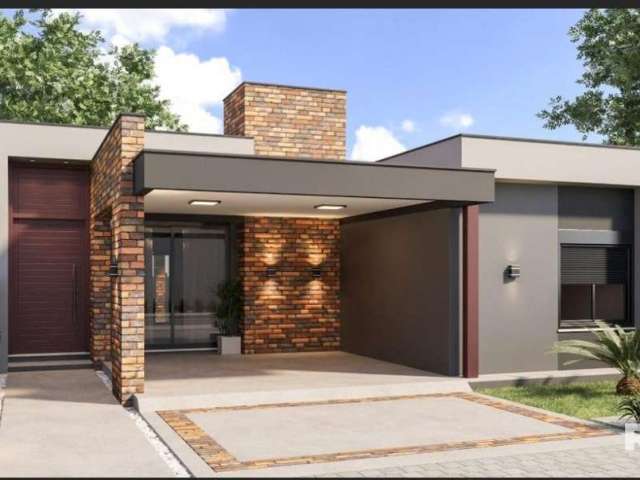 -Casa de alto padrão com 142,44 m² &lt;BR&gt;&lt;BR&gt;-Terreno 12 x 25&lt;BR&gt;&lt;BR&gt;-3 dormitórios (1 suíte)&lt;BR&gt;&lt;BR&gt;-Fino acabamento&lt;BR&gt;&lt;BR&gt;-Pé direito alto&lt;BR&gt;&lt