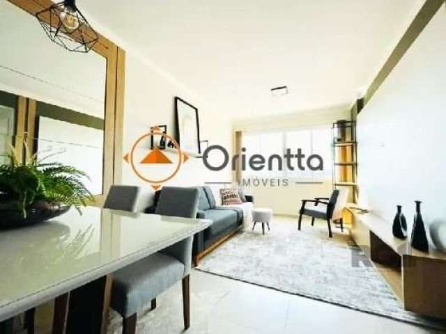 Imobiliária Orientta ALUGA APARTAMENTO mobiliada com 70 m² no bairro Jardim do Salso.&lt;BR&gt;Imóvel com 2 dormitórios (sendo uma suíte), living dois ambientes com churrasqueira, banheiro social, coz