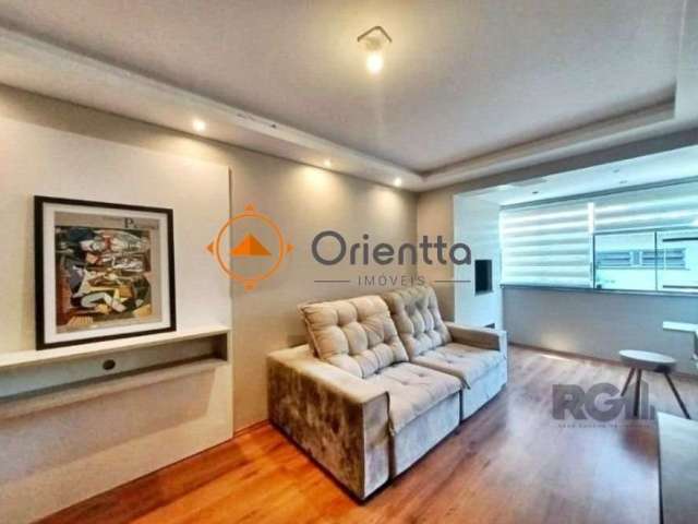 IMOBILIÁRIA ORIENTTA ALUGA APARTAMENTO 2 DORMITÓRIOS, 48M², 1 VAGA DE GARAGEM E LOCALIZADO NO BAIRRO  MONT SERRAT. &lt;BR&gt;Apartamento mobiliado com 48m², 2 vagas de garagem, ideal para quem busca c