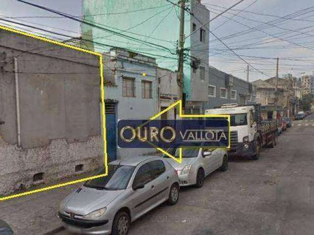 Terreno à venda, 315 m² por R$ 3.800.000,00 - Pari - São Paulo/SP