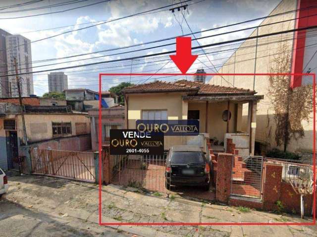 Terreno à venda, 283 m² por R$ 1.380.000,00 - Parque da Vila Prudente - São Paulo/SP