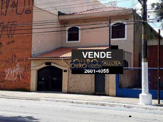 Sobrado com 5 dormitórios à venda, 187 m² por R$ 1.600.000,00 - Mooca - São Paulo/SP