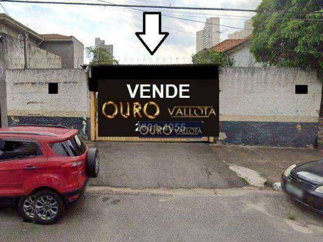 Terreno à venda, 474 m² por R$ 3.200.000,00 - Cambuci - São Paulo/SP