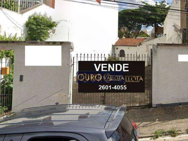 Terreno à venda, 200 m² por R$ 1.200.000 - Campo Belo - São Paulo/SP