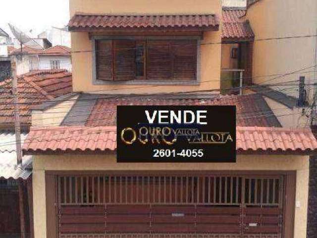 Sobrado com 3 dormitórios à venda, 269 m² por R$ 830.000 - Vila Prudente (Zona Leste) - São Paulo/SP