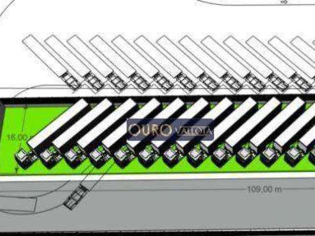 Área com 1.744m² em Cumbica para locação