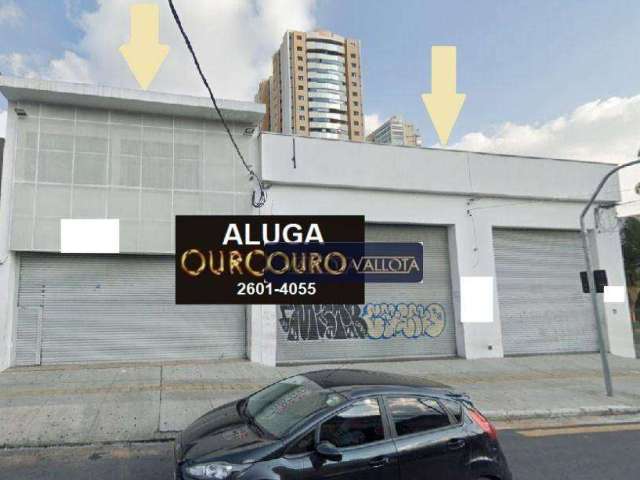 Galpão para alugar, 1044 m² por R$ 63.000,00/mês - Tatuapé - São Paulo/SP