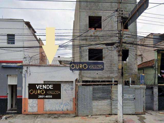 Terreno à venda, 97 m² por R$ 535.000,00 - Tatuapé - São Paulo/SP