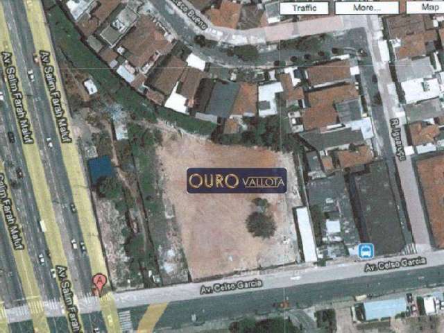 Terreno à venda, 3000 m² por R$ 30.000.000,00 - Tatuapé - São Paulo/SP