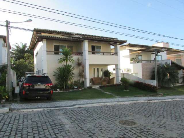 Casa em Condomínio para Locação em Lauro de Freitas, Buraquinho, 4 dormitórios, 3 suítes, 5 banheiros, 2 vagas