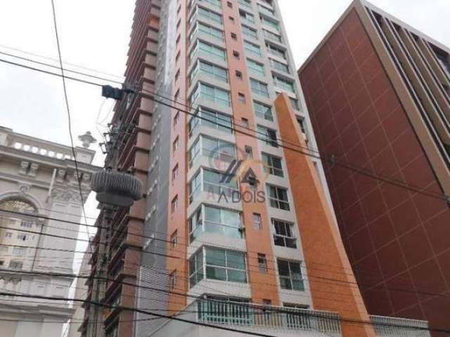 Apto 1 dormitório à venda, 34 m², c/ 1 vaga garagem por R$ 345.000 - Centro - Curitiba/PR