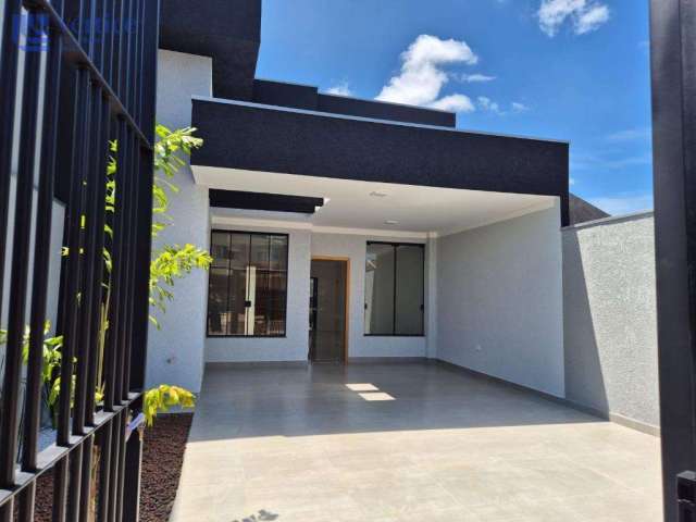 Casa à venda em Maringá, Jardim Guairacá, com 3 quartos, com 84.37 m²