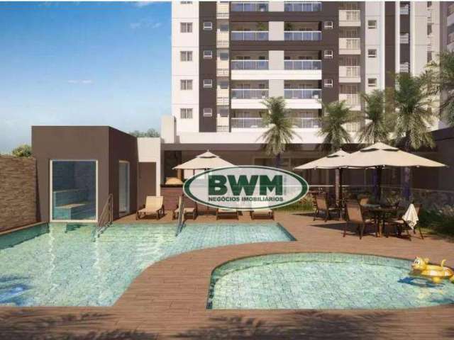 Apartamento com 2 dormitórios para alugar, 62 m² por R$ 2.650,00/mês - Além Ponte - Sorocaba/SP