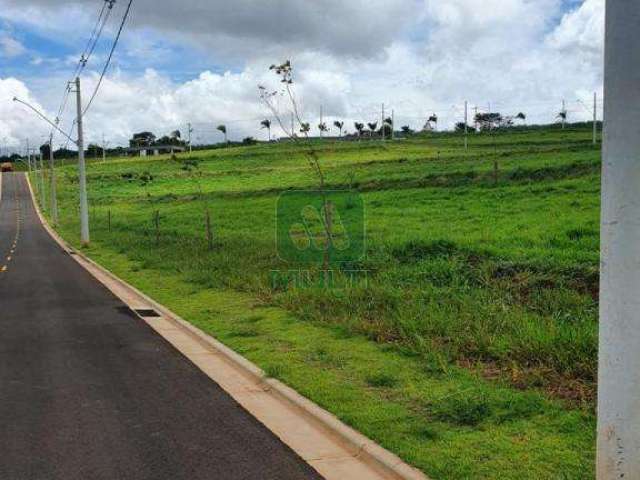 Terreno em condomínio fechado à venda no Terras Alpha Uberlândia, Uberlândia  por R$ 300.000