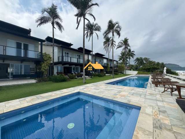 Imperdível casa de alto padrão em condomínio em Juquehy, São Sebastião-SP: 5 quartos, 5 suítes, 3 salas, 5 banheiros, 3 vagas, 350m².