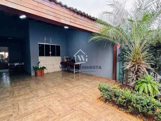 Casa à venda com 03 quartos, garagem paralelas para 02 carros, Parque São Pedro, Sarandi, PR