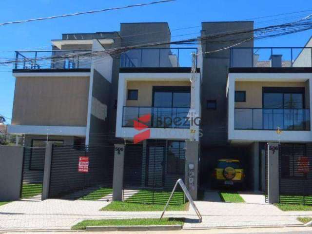 Lindoo sobrado com 3 dormitórios e terraço à venda, 139 m² por R$ 891.100 - Bairro Pilarzinho - Curitiba/PR