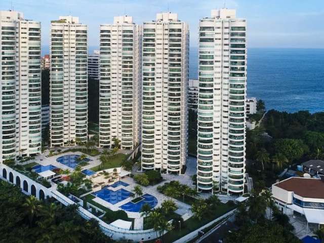 MARAVILHOSO apartamento no Condomínio TORTUGAS vista LIVRE para o MAR com 224 m² com 4 suítes