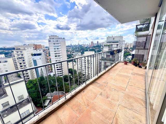 Impecável apartamento de alto padrão com 3 quartos e 2 suítes em Higienópolis, São Paulo-SP: luxo e conforto em 206m²!