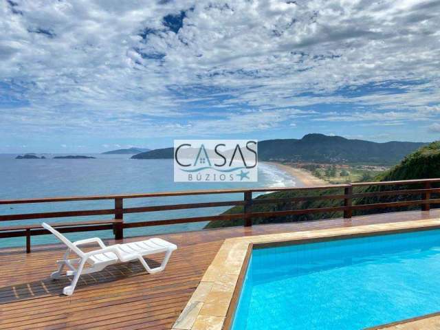 Excelente casa 4 quartos 218m² em Geribá Armação dos Búzios com vista para o Mar à venda