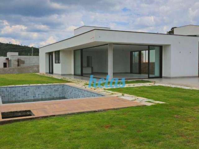 CASA À VENDA DE 248 m² COM 3 SUÍTES EM CONDOMÍNIO FECHADO POR R$ 1.705.000,00 EM ATIBAIA-SP