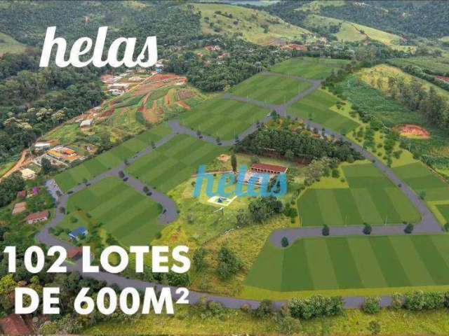 RESIDENCIAL SOLAR SÃO JUDAS TADEU - TERRENOS COM 600m² À VENDA A PARTIR DE R$ 161.200,00  - ATIBAIA/PIRACAIA