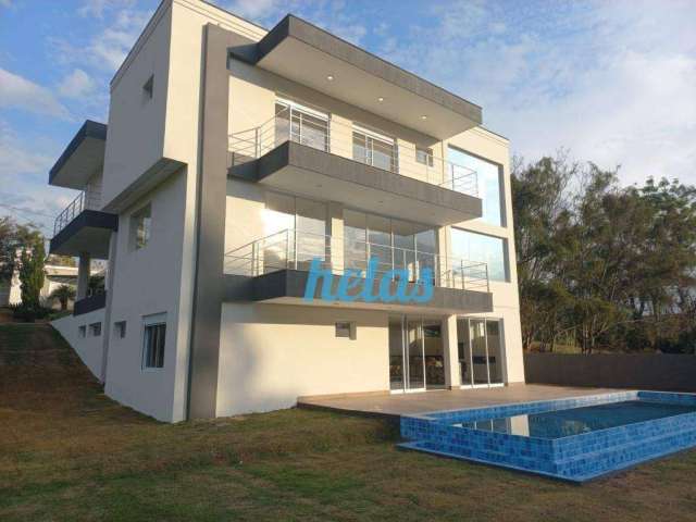 Casa com 5 suítes, 550 m²,  à venda por R$ 5.500.000 ou aluguel por R$ 25.000/mês - Condomínio Porto Atibaia - Atibaia/SP