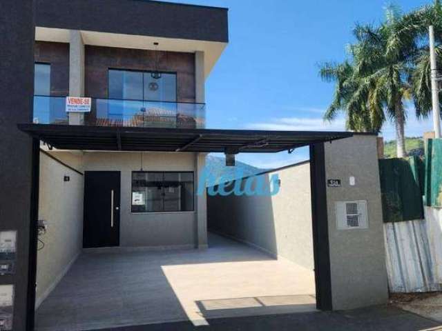 Casa com 3 dormitórios, 110 m² - venda por R$ 750.000,00 ou aluguel por R$ 4.600,00/mês - Jardim Jaraguá - Atibaia/SP