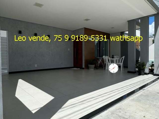 Linda casa bairro Sim, 34 suíte, garagem coberta