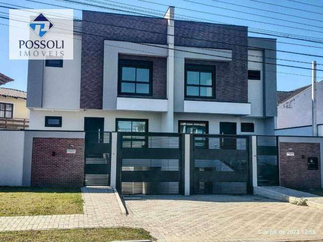 Sobrado com 3 dormitórios à venda, 161 m² por R$ 815.000,00 - Boa Vista - Curitiba/PR