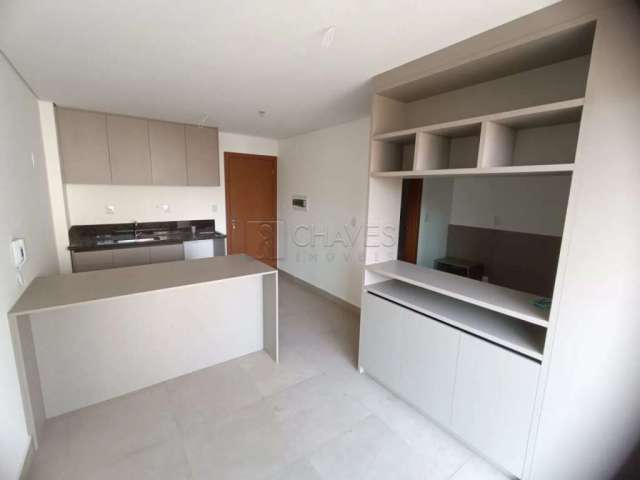 Apartamento semimobiliado de 1 quarto para alugar no condomínio Monte Carmel, 35,08 m² no bairro Jardim Botânico em Ribeirão Preto