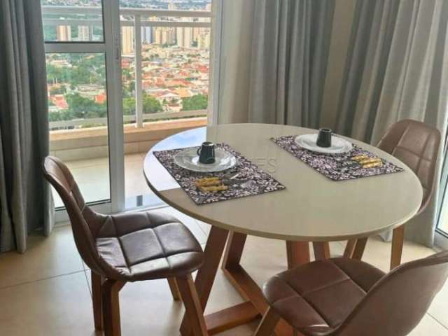 Apartamento mobiliado de 2 quartos para alugar no Edifício Apogeo, 60,09 m², bairro Jardim Sumaré, Zona Sul de Ribeirão Preto