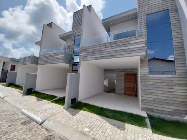 Casas Duplex em Condomínio com 102m²,  Emaús, Parnamirim RN