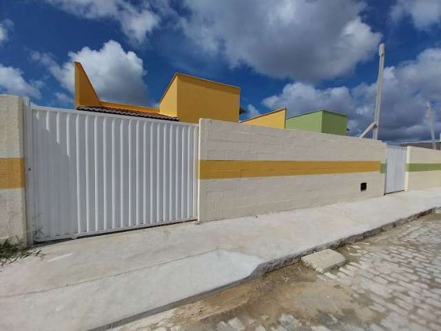 Casa com 02 quartos, sendo 01 suíte na Estrada para Pium RN