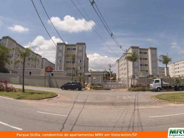 Apartamento com 2 quartos para alugar no Vossoroca, Votorantim  por R$ 1.100