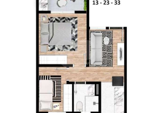 Apartamento com 1 quartos à venda em Vila Dom Pedro Ii - SP