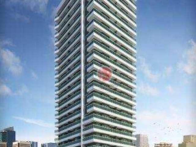 Apartamento com 2 dormitórios à venda, 54 m² por R$ 881.000,00 - Meireles - Fortaleza/CE