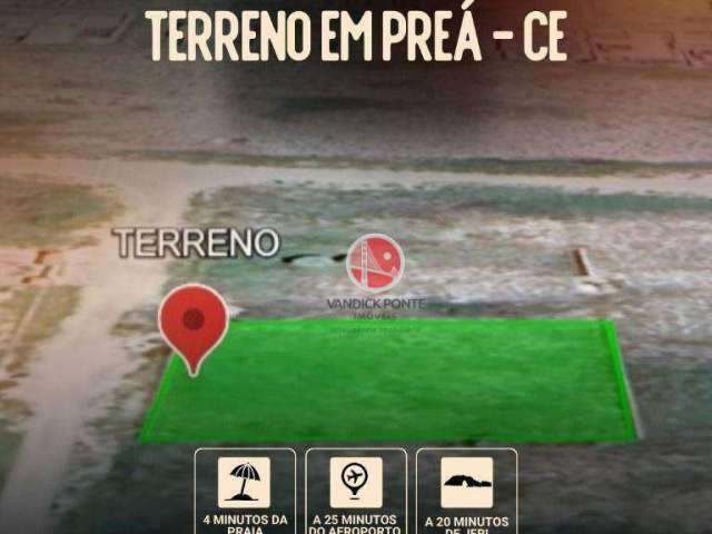 Terreno à venda na Praia do Preá - 25x30m