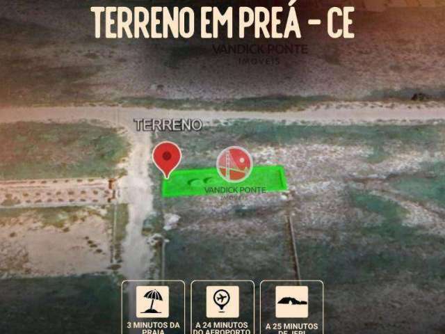 Terreno à venda, 300 m² por R$ 300.000,00 - Praia do Prea - Cruz/CE