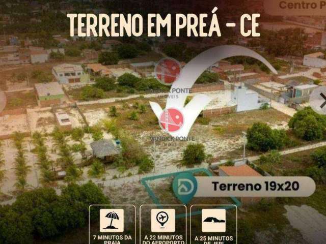 Terreno à Venda Próx ao Centro da Praia do Preá