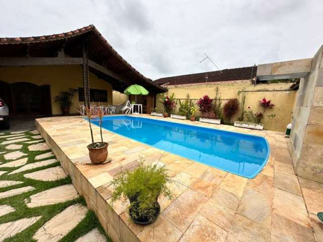 Casa completa 3 dormitórios a venda lado praia- grandesp itanhaém