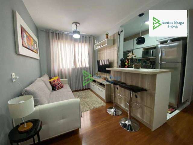 Apartamento com 2 dormitórios à venda, 50 m² por R$ 243.000,00 - Jardim São João (Jaraguá) - São Paulo/SP